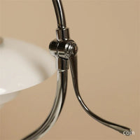 Lampe de table en verre et fer style Bauhaus – Auroldis