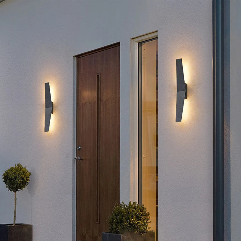 Applique murale extérieure en aluminium – Armonique