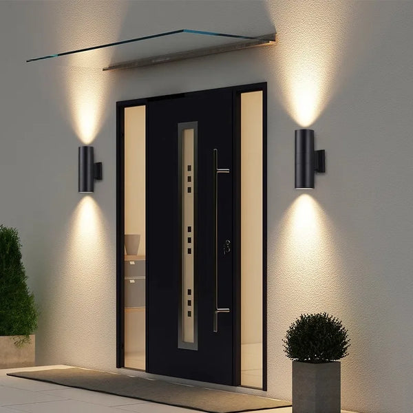 Applique murale extérieure moderne en aluminium – Alumode