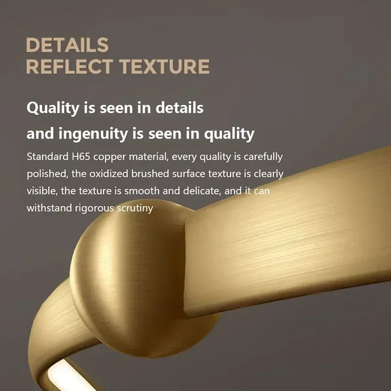 Gouden LED Kroonluchter voor Woonkamers en Slaapkamers – Aurélior