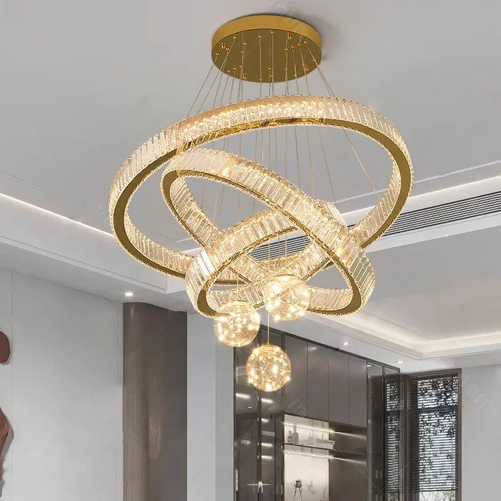 Lustre Cristal Moderne pour Salon et Salle à Manger – Cristarion