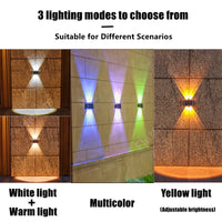 Applique murale solaire LED moderne pour jardin – Solastre