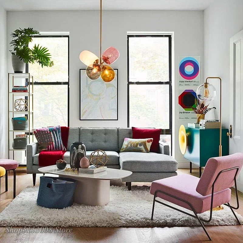Hanglamp Design Luchtig Multicolor Eigentijdse Stijl – Nimbus