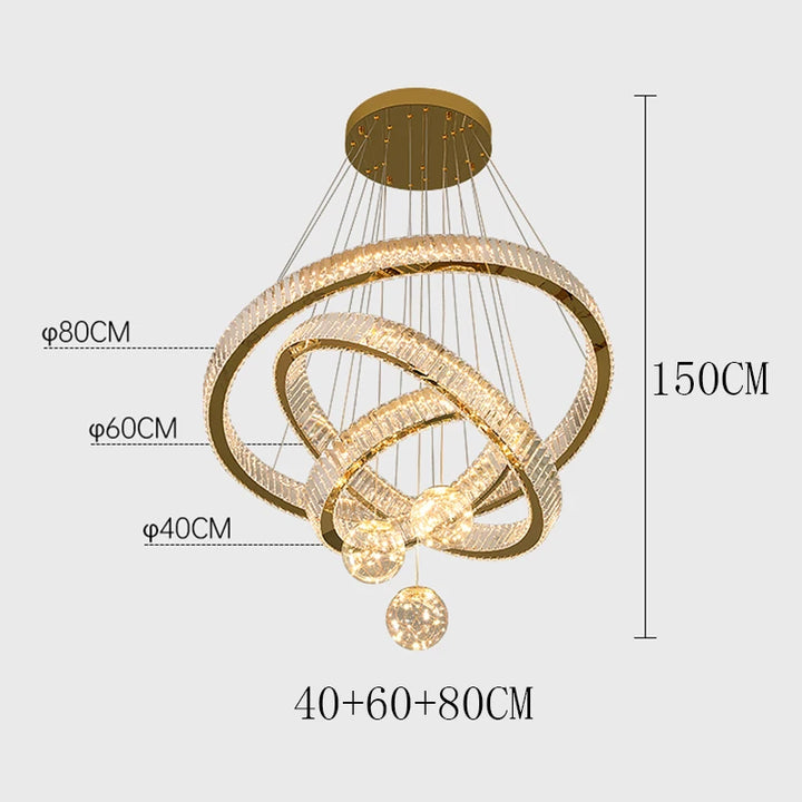 Lustre Cristal Moderne pour Salon et Salle à Manger – Cristarion