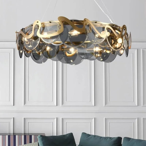 Suspension moderne en alliage pour salon et chambre – Miraluxa