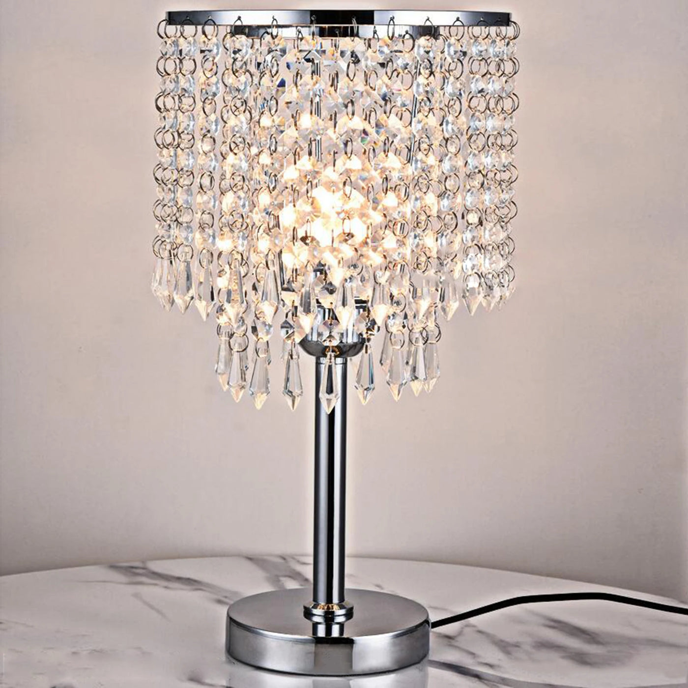 Lampe de Table Élégante Cristalline – Liora