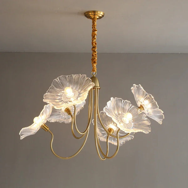 Lustre nordique moderne en chrome poli pour salle à manger – Navélice