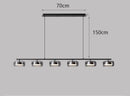 Lange Elegante Industriële Plafondlamp – Orizon