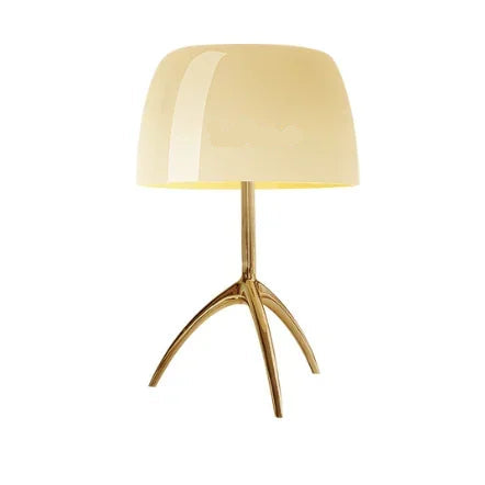 Lampe de bureau tripode en verre coloré moderne – Triolux