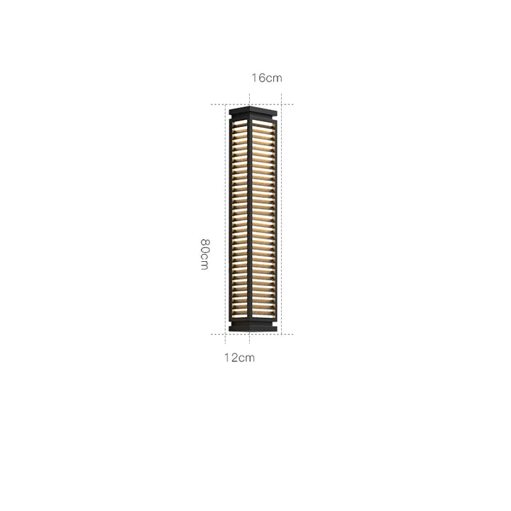 Applique murale extérieure en acier inoxydable – Serenys