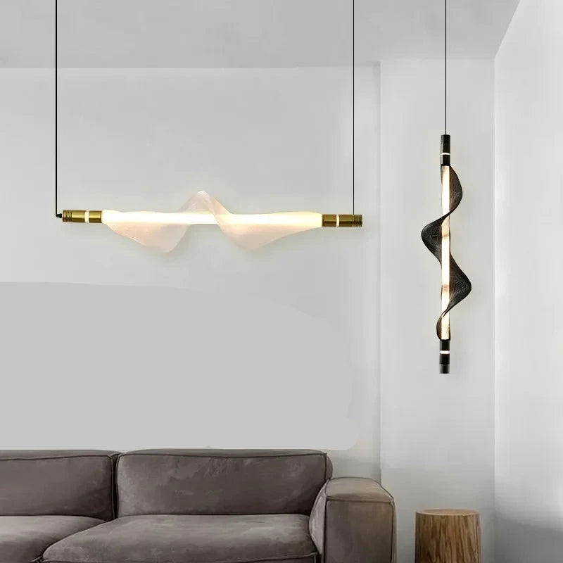 Suspension LED Polyvalente Style Contemporain Raffiné – Virevolte