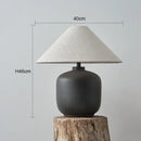 Japanese style ceramic floor lamp – Artélys