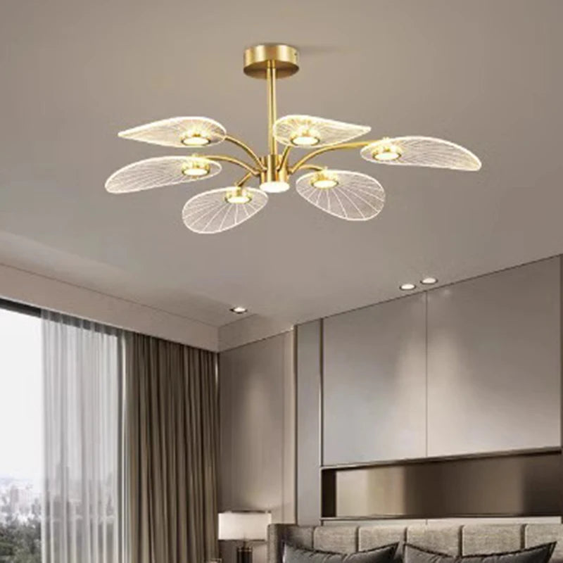 Suspension LED moderne en acrylique pour salon – Armonique