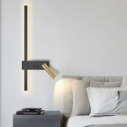 Duo Verstelbare LED Wandlamp Gerichte Verlichting – Sanoni