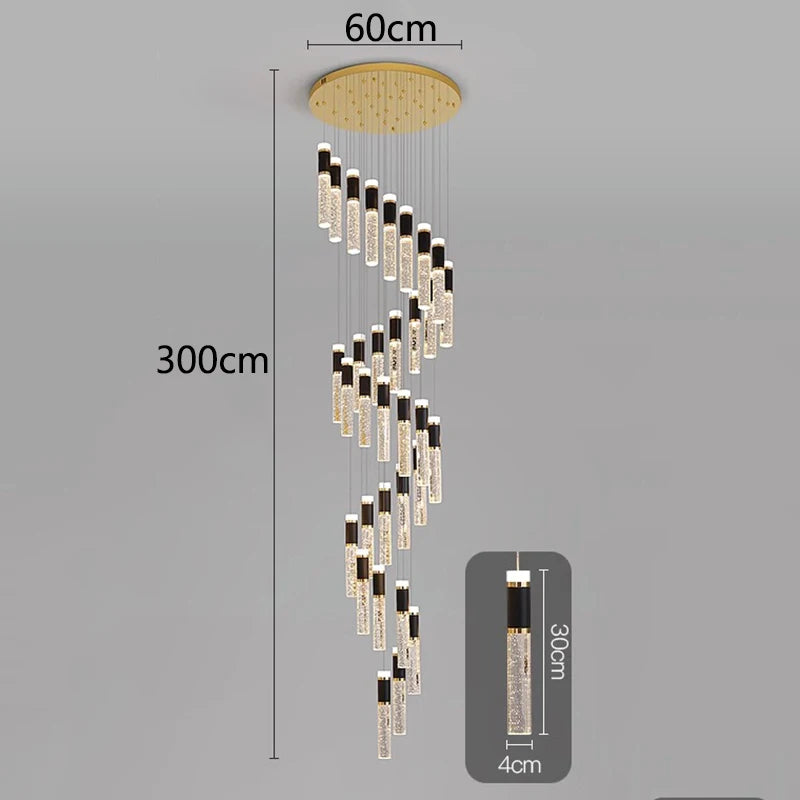 Suspension moderne en alliage pour salle à manger – Arclineia