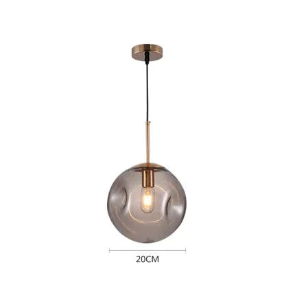 Suspension Nordique en Verre pour Salon et Chambre – Orbalya