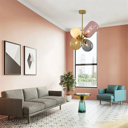 Hanglamp Design Luchtig Multicolor Eigentijdse Stijl – Nimbus