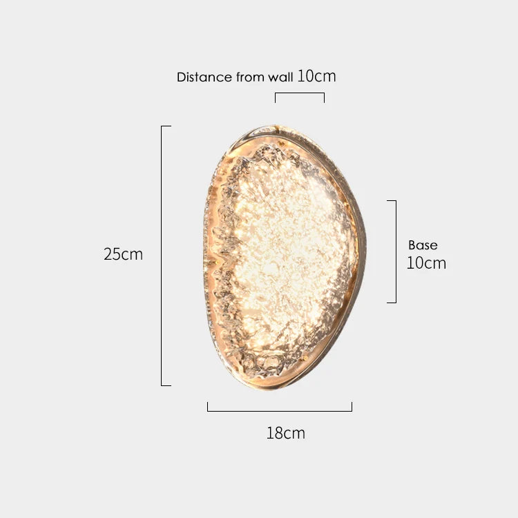 Applique Murale Art Déco en Acrylique pour Chambre – Séréniteia