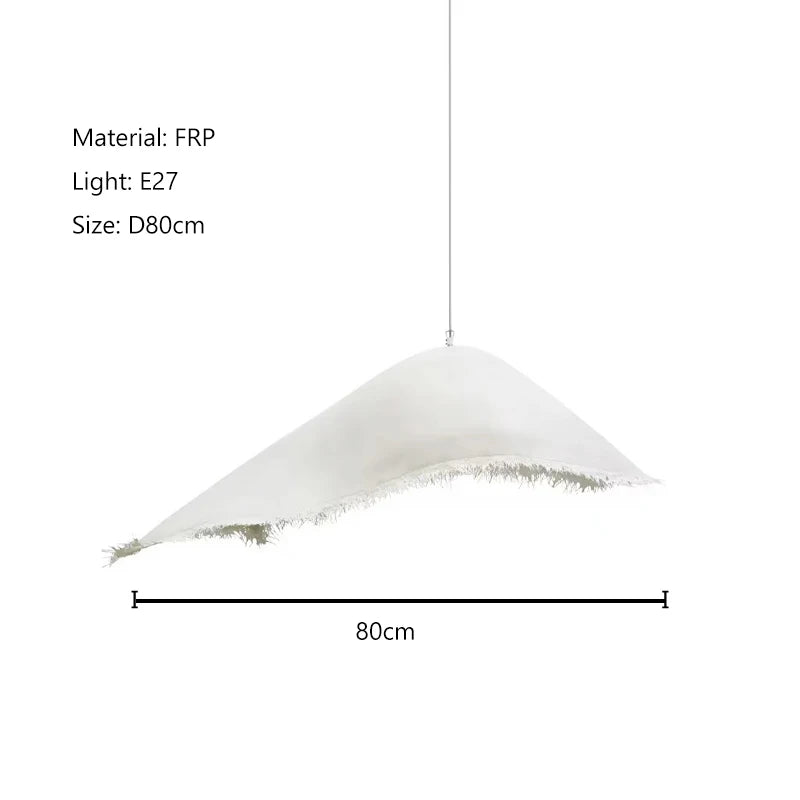 Suspension LED style nordique en fer blanc pour salon – Nordironia