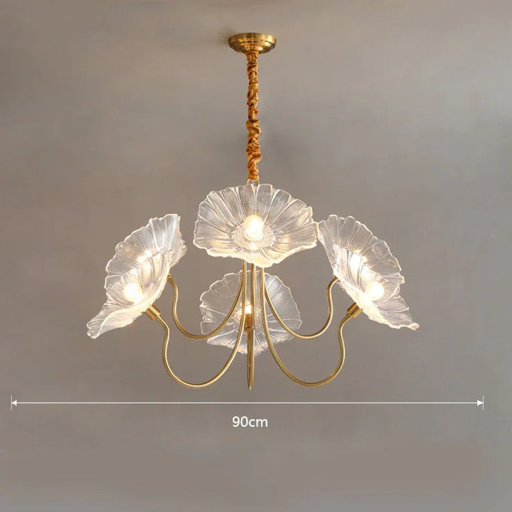 Lustre nordique moderne en chrome poli pour salle à manger – Navélice