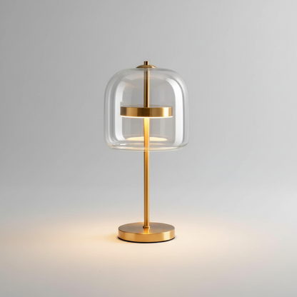 Lampe de Chevet Globe en Verre – Xiumis
