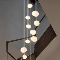 Lustre moderne en alliage pour salons et escaliers – Orialys