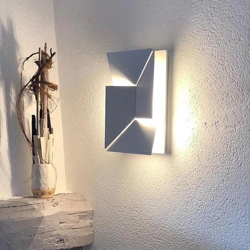 Luminaire Extérieur Blanc en Aluminium – Alumiance