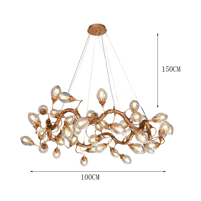 Suspension LED moderne en alliage pour salon – Circlux