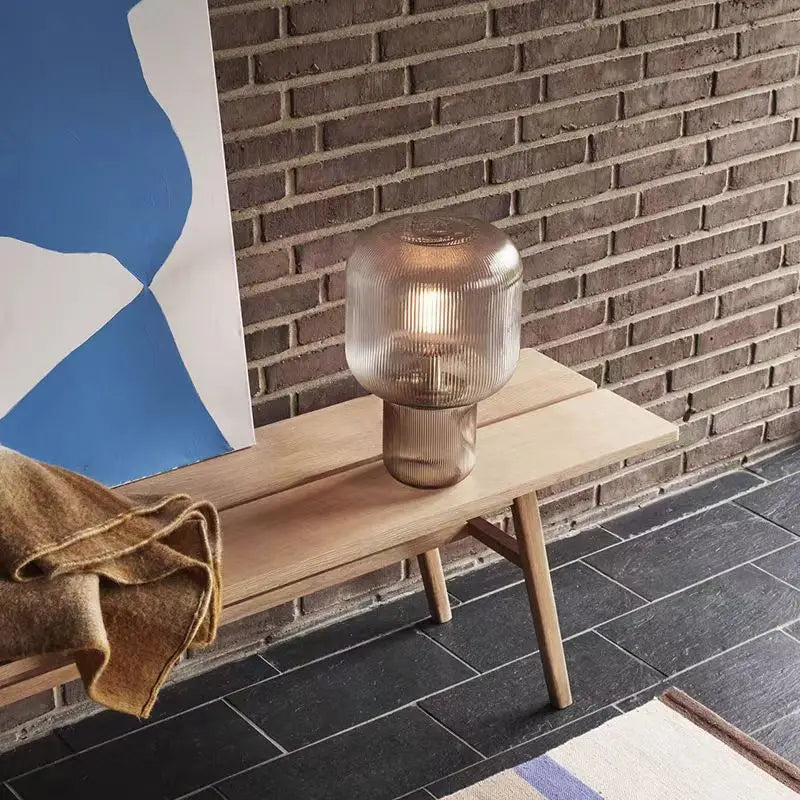 Tafellamp in Minimalistisch Glas voor Slaapkamer – Armonique