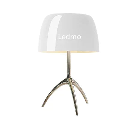 Lampe de bureau tripode en verre coloré moderne – Triolux