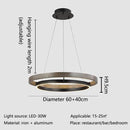 Moderner minimalistischer Eisen-Kronleuchter für Esszimmer – Cirondei