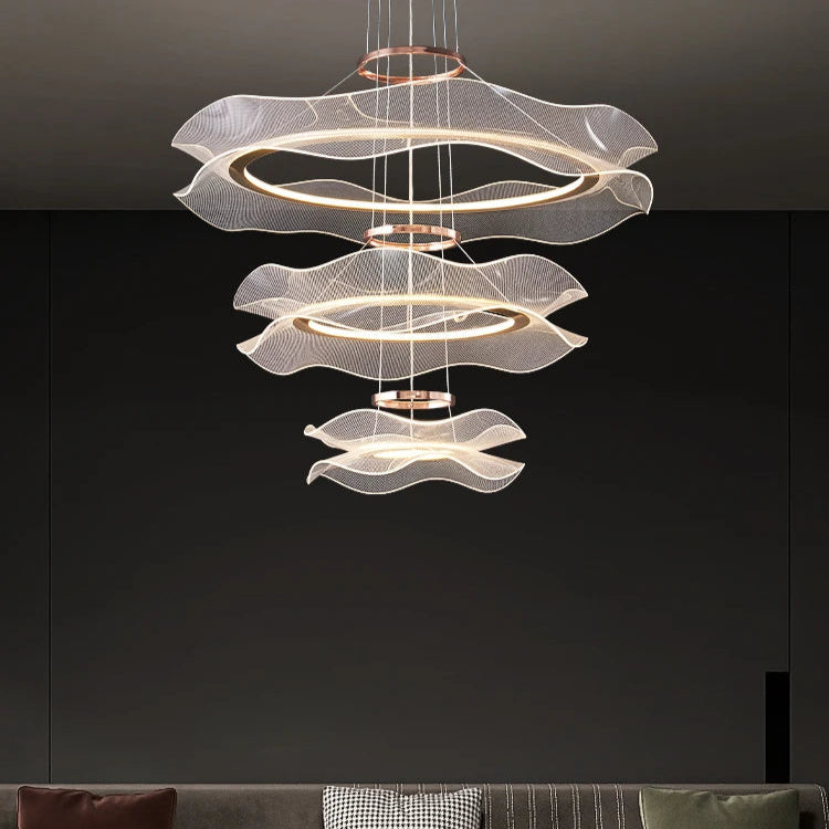 Moderne LED-hanglamp van acryl voor woonkamer – Célinova