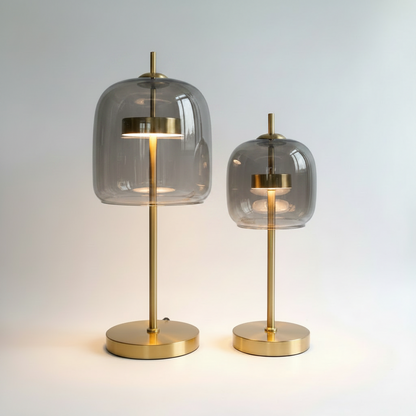 Lampe de Chevet Globe en Verre – Xiumis