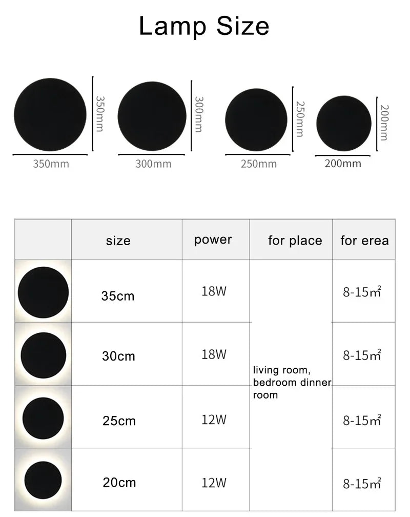 Applique murale moderne en aluminium noir – Novaluce