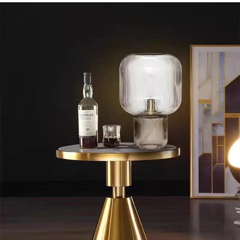 Tafellamp in Minimalistisch Glas voor Slaapkamer – Armonique