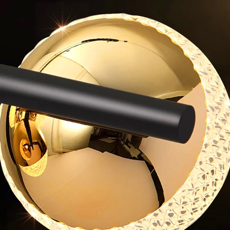 Suspension moderne en acrylique pour salle à manger – Ornelia