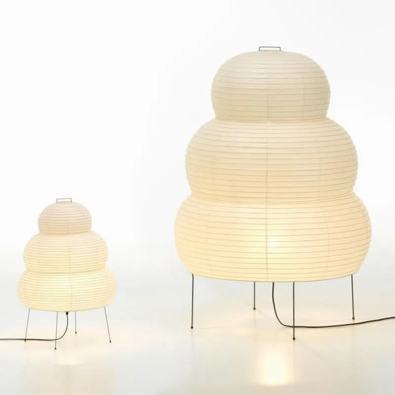 Lampadaire Trépied Papier de Riz Style Japonais – Zen