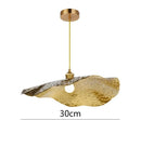 Corrugated Metal Pendant Light in Brass – Lumina Wave