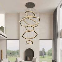 Lustre Cristal Moderne pour Salon – Crystalline