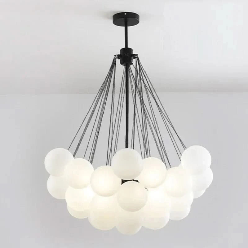 Glazen Bolhanglamp met LED – Hypnotique Orbe