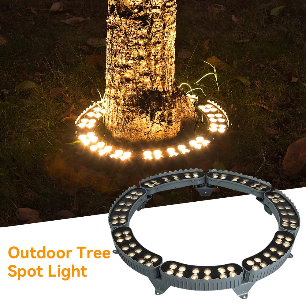 RGB-buitenspot in aluminium voor bomen – Arbolux