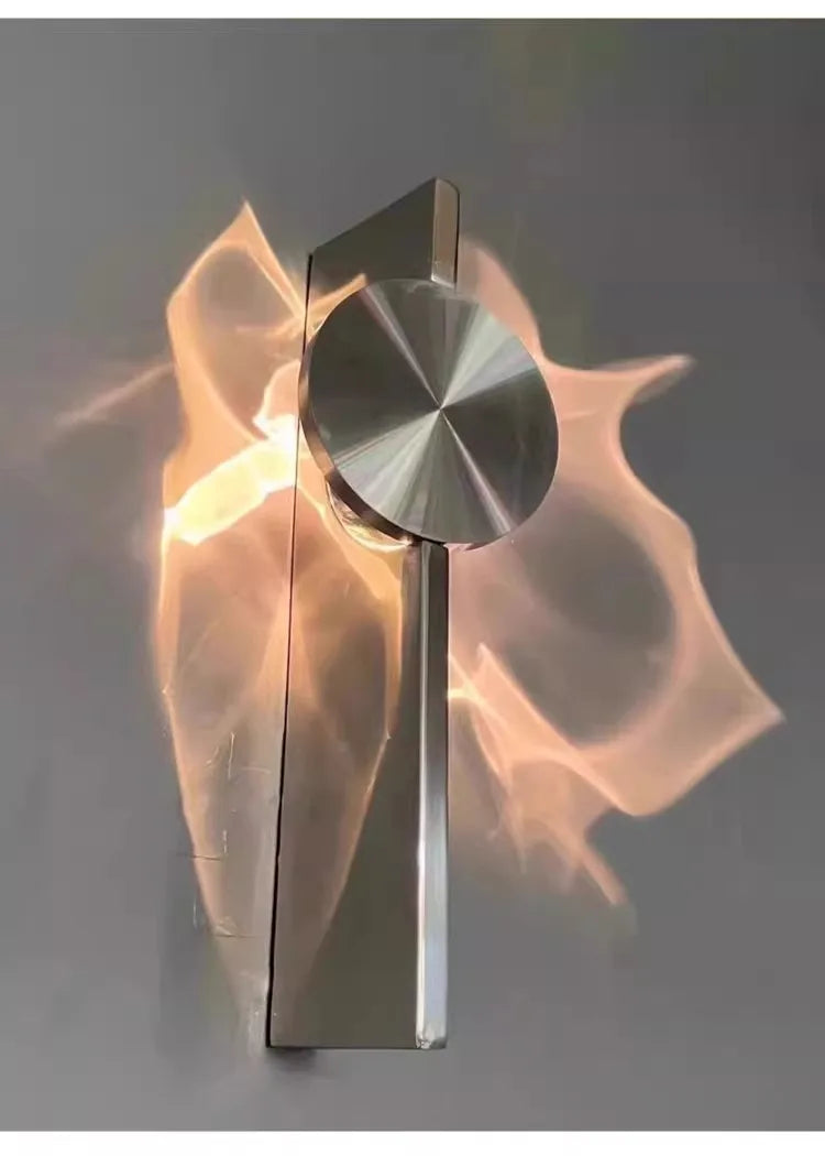 Applique murale en acier inoxydable pour chambre – Célestiel