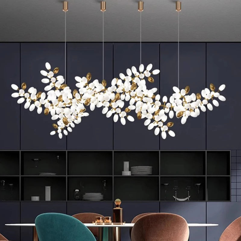 Suspension LED moderne pour salon – Zénithra