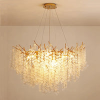 Lustre Cristal Moderne pour Salle à Manger – Crystalline