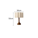 Stehlampe aus Holz im Wabi-Sabi-Stil für Wohnzimmer – Armonique