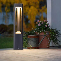 Borne LED extérieure en aluminium pour jardin – Aluminar