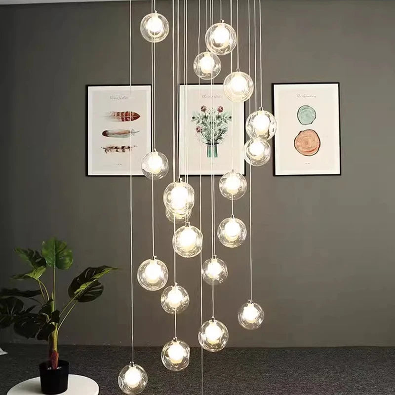 Suspension Art Déco en fer pour salle à manger – Caeluxa