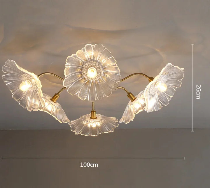 Lustre nordique moderne en chrome poli pour salle à manger – Navélice
