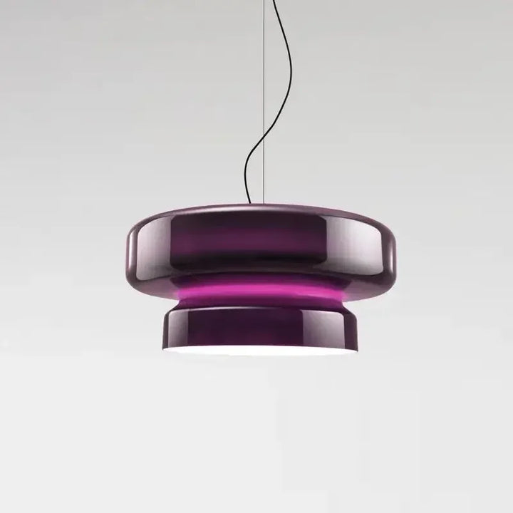 Suspension en verre coloré pour salle à manger – Armoniel