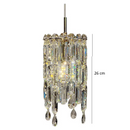 Design plafondlamp met kristallen prisma's & glamoureuze sfeer – Reno